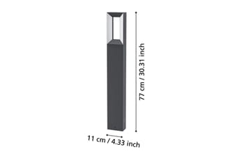 Poller Eglo Riforano 770 mm - Svart/Hvit - Belysning - Utendørsbelysning