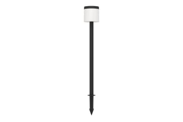 Pollerlampe Eglo Pantete Solcelledrevet med Sensor 1150 mm - Svart/Hvit - Belysning - Utendørsbelysning
