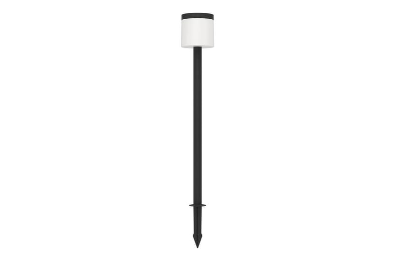 Pollerlampe Eglo Pantete Solcelledrevet med Sensor 1150 mm - Svart/Hvit - Belysning - Utendørsbelysning