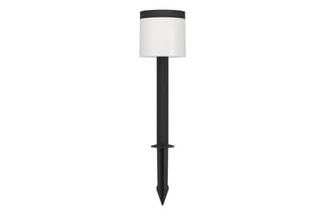 Pollerlampe Eglo Pantete Solcelledrevet med Sensor 650 mm - Svart/Hvit - Belysning - Utendørsbelysning