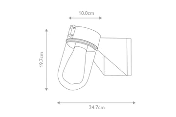 Portofino Elstead Lighting Utendørs Vegglampe - Belysning - Utendørsbelysning - Fasadebelysning & vegglykter