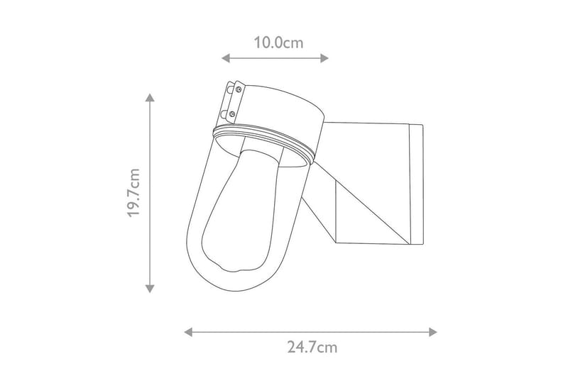 Portofino Elstead Lighting Utendørs Vegglampe - Belysning - Utendørsbelysning - Fasadebelysning & vegglykter