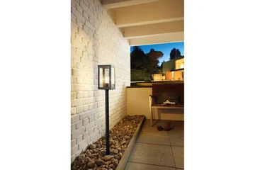 Pullert Eglo Alamonte 1 - Svart - Belysning - Utendørsbelysning - Stolpelykt & portlykt