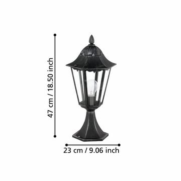 Pullert Navedo - 23 cm - Belysning - Utendørsbelysning