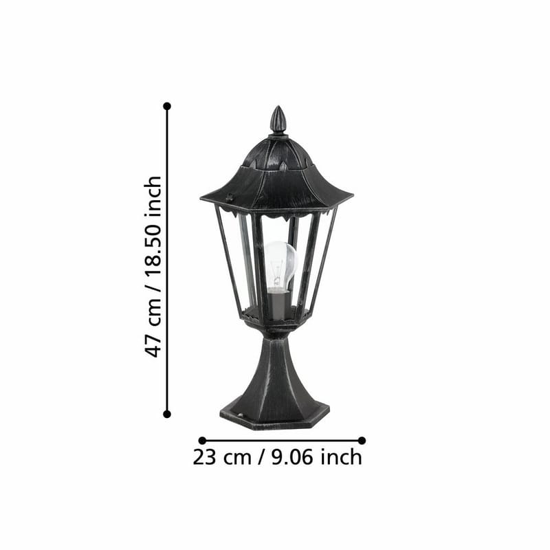 Pullert Navedo - 23 cm - Belysning - Utendørsbelysning