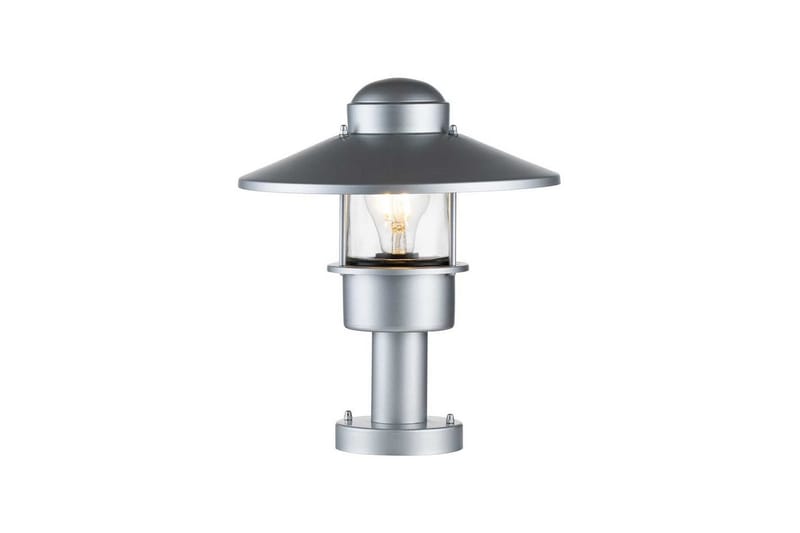 Sokkellykt Elstead Lighting Klampenborg Sølv - Sølv - Belysning - Utendørsbelysning - Stolpelykt & portlykt