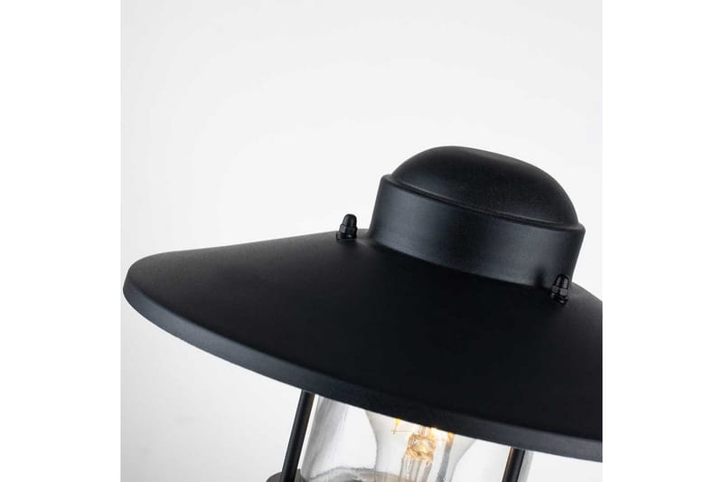 Sokkellykt Elstead Lighting Klampenborg Svart - Svart - Belysning - Utendørsbelysning - Stolpelykt & portlykt