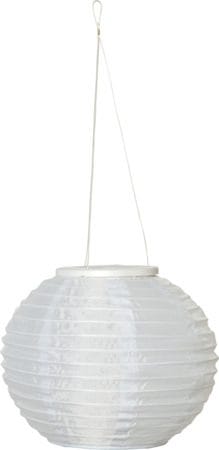 Festival Solcelledekorasjon 25 cm - hvit - Belysning - Utendørsbelysning - Solcellebelysning