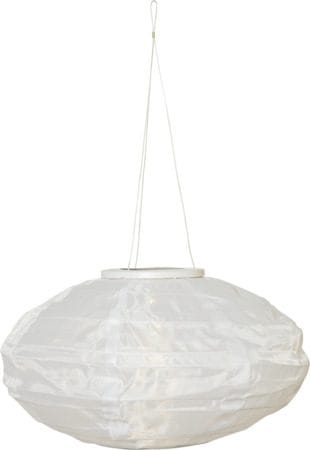 Festival Solcelledekorasjon 35 cm - hvit - Belysning - Utendørsbelysning - Solcellebelysning