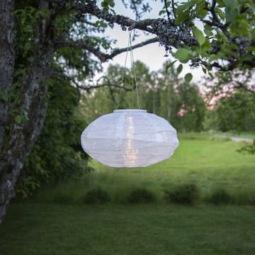 Festival Solcelledekorasjon 35 cm - hvit - Belysning - Utendørsbelysning - Solcellebelysning