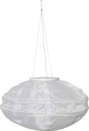 Festival Solcelledekorasjon 35 cm - hvit - Belysning - Utendørsbelysning - Solcellebelysning