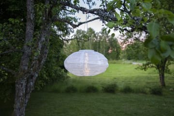 Festival Solcelledekorasjon 35 cm - hvit - Belysning - Utendørsbelysning - Solcellebelysning