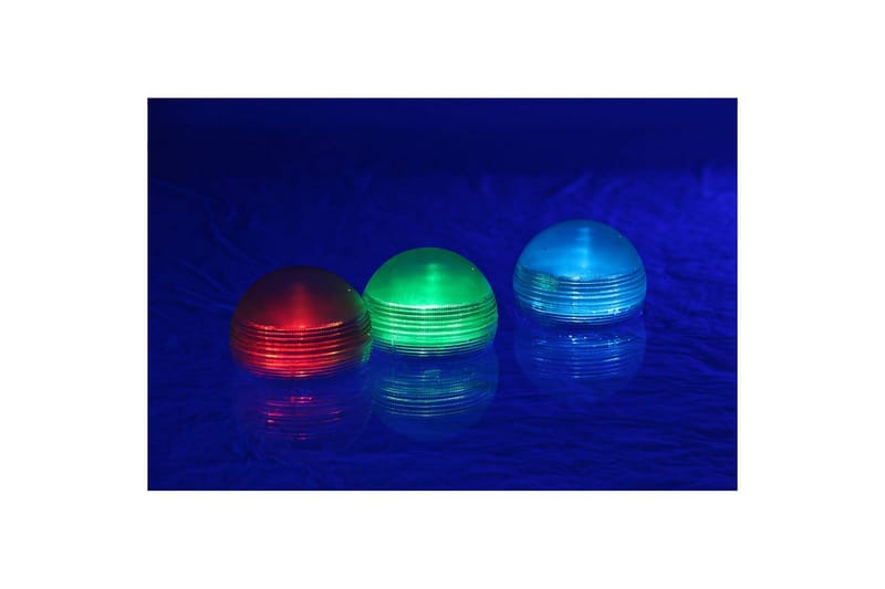 Solcellebelysning Planet Pool Kule Flytende RGB 3 stk - Belysning - Utendørsbelysning - Solcellebelysning
