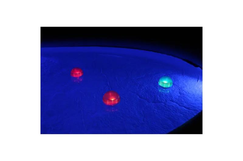 Solcellebelysning Planet Pool Kule Flytende RGB 3 stk - Belysning - Utendørsbelysning - Solcellebelysning