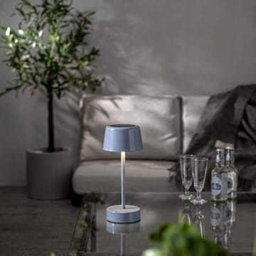 Solei solcellelampe 26,5 cm - mild blå - Belysning - Utendørsbelysning - Bordlampe utendørs