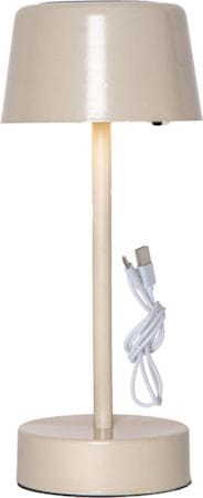 Solei solcellelampe 26,5 cm - varm beige - Belysning - Utendørsbelysning - Bordlampe utendørs