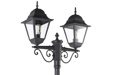 Sukri Lyktestolpe 222 cm - Svart - Belysning - Utendørsbelysning - Stolpelykt & portlykt