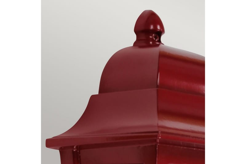 Utendørs vegglampe Elstead Lighting Deco Lane Rød - Rød - Belysning - Utendørsbelysning - Fasadebelysning & vegglykter