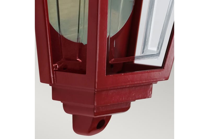 Utendørs vegglampe Elstead Lighting Deco Lane Rød - Rød - Belysning - Utendørsbelysning - Fasadebelysning & vegglykter