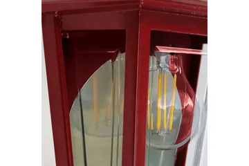 Utendørs vegglampe Elstead Lighting Deco Lane Rød - Rød - Belysning - Utendørsbelysning - Fasadebelysning & vegglykter