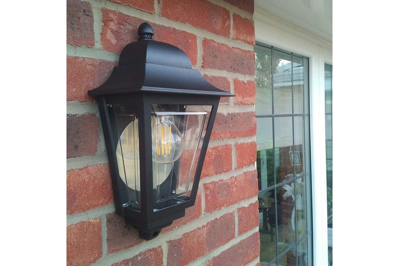 Utendørs vegglampe Elstead Lighting Deco Lane Svart - Svart - Belysning - Utendørsbelysning - Fasadebelysning & vegglykter