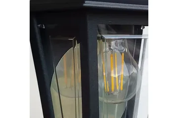 Utendørs vegglampe Elstead Lighting Deco Lane Svart - Svart - Belysning - Utendørsbelysning - Fasadebelysning & vegglykter