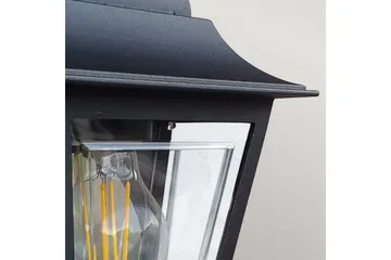 Utendørs vegglampe Elstead Lighting Deco Lane Svart - Svart - Belysning - Utendørsbelysning - Fasadebelysning & vegglykter