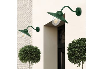 Utendørs vegglampe Elstead Lighting Klampenborg Gran Grønn - Gran Grønn - Belysning - Utendørsbelysning - Fasadebelysning & vegglykter
