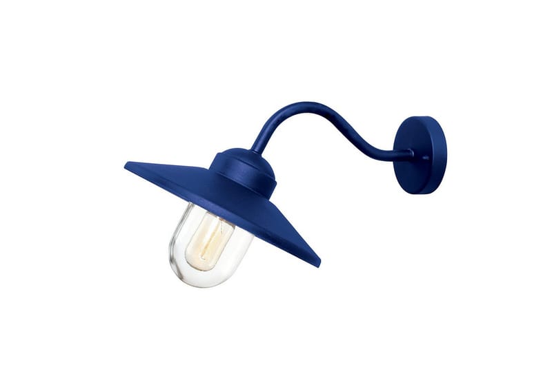 Utendørs vegglampe Elstead Lighting Klampenborg Marineblå - Marineblå - Belysning - Utendørsbelysning - Fasadebelysning & vegglykter
