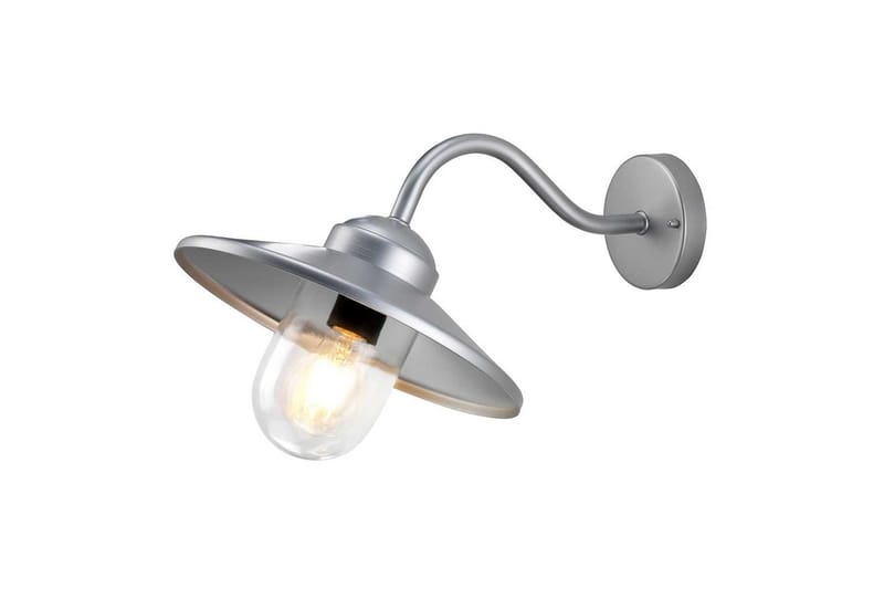 Utendørs vegglampe Elstead Lighting Klampenborg Sølv - Sølv - Belysning - Utendørsbelysning - Fasadebelysning & vegglykter