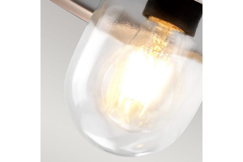 Utendørs vegglampe Elstead Lighting Klampenborg Sølv - Sølv - Belysning - Utendørsbelysning - Fasadebelysning & vegglykter