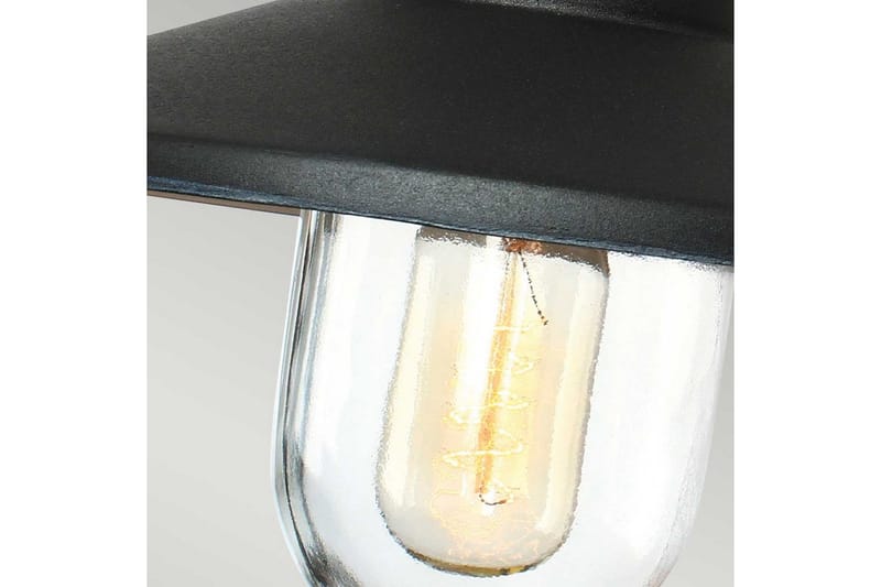 Utendørs vegglampe Elstead Lighting Klampenborg Svart - Svart - Belysning - Utendørsbelysning - Fasadebelysning & vegglykter