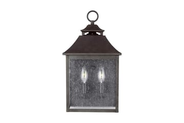 Utendørs vegglampe Feiss Galena 241x432x162 mm - 241x432x162 mm - Belysning - Utendørsbelysning - Taklampe utendørs