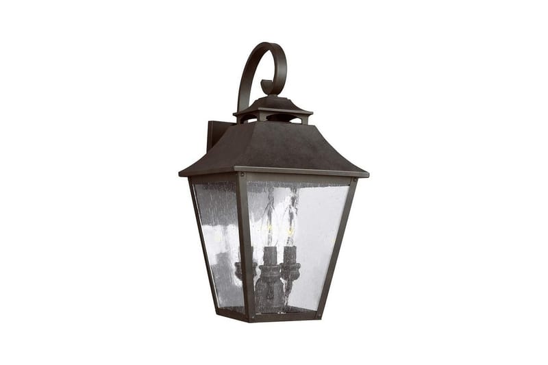 Utendørs vegglampe Feiss Galena 241x489x273 mm - 241x489x273 mm - Belysning - Utendørsbelysning - Taklampe utendørs