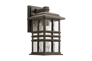Utendørs vegglampe Kichler Beacon Square 165x302x190 mm - 165x302x190 mm - Belysning - Utendørsbelysning - Fasadebelysning & vegglykter