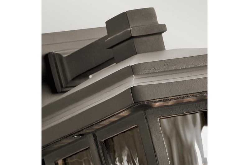 Utendørs vegglampe Kichler Beacon Square 165x302x190 mm - 165x302x190 mm - Belysning - Utendørsbelysning - Fasadebelysning & vegglykter