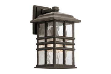Utendørs vegglampe Kichler Beacon Square 203x359x228 mm - 203x359x228 mm - Belysning - Utendørsbelysning - Fasadebelysning & vegglykter
