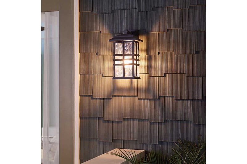 Utendørs vegglampe Kichler Beacon Square 203x359x228 mm - 203x359x228 mm - Belysning - Utendørsbelysning - Fasadebelysning & vegglykter