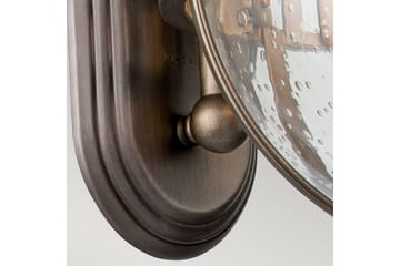 Utendørs vegglampe Kichler Halleron 305x578x375 mm, Polert bronse - 305x578x375 mm, Polert bronse - Belysning - Utendørsbelysning - Taklampe utendørs