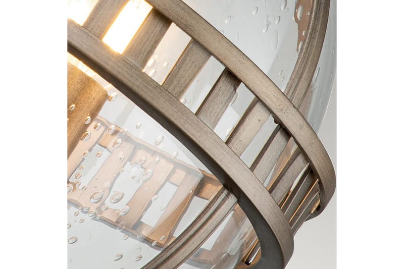 Utendørs vegglampe Kichler Halleron 305x578x375 mm, Polert bronse - 305x578x375 mm, Polert bronse - Belysning - Utendørsbelysning - Taklampe utendørs