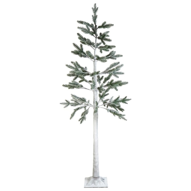 Utendørsdekorasjon Albioni - Hvit, Grønn/57x57x180 cm - Belysning - Utendørsbelysning - Gulvlampe utendørs