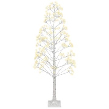 Utendørsdekorasjon Albioni - Hvit/45x45x180 cm - Belysning - Utendørsbelysning - Gulvlampe utendørs