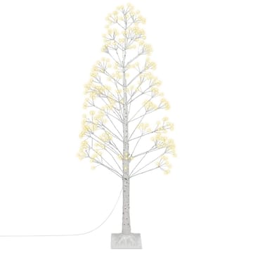 Utendørsdekorasjon Albioni - Hvit/45x45x180 cm - Belysning - Utendørsbelysning - Gulvlampe utendørs