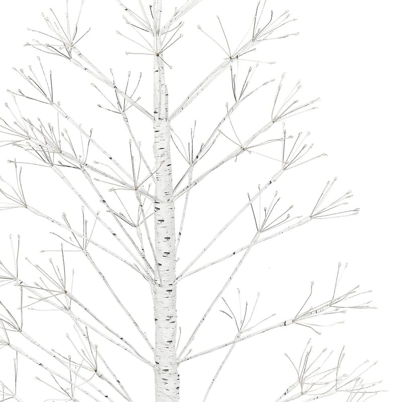 Utendørsdekorasjon Albioni - Hvit/45x45x180 cm - Belysning - Utendørsbelysning - Gulvlampe utendørs