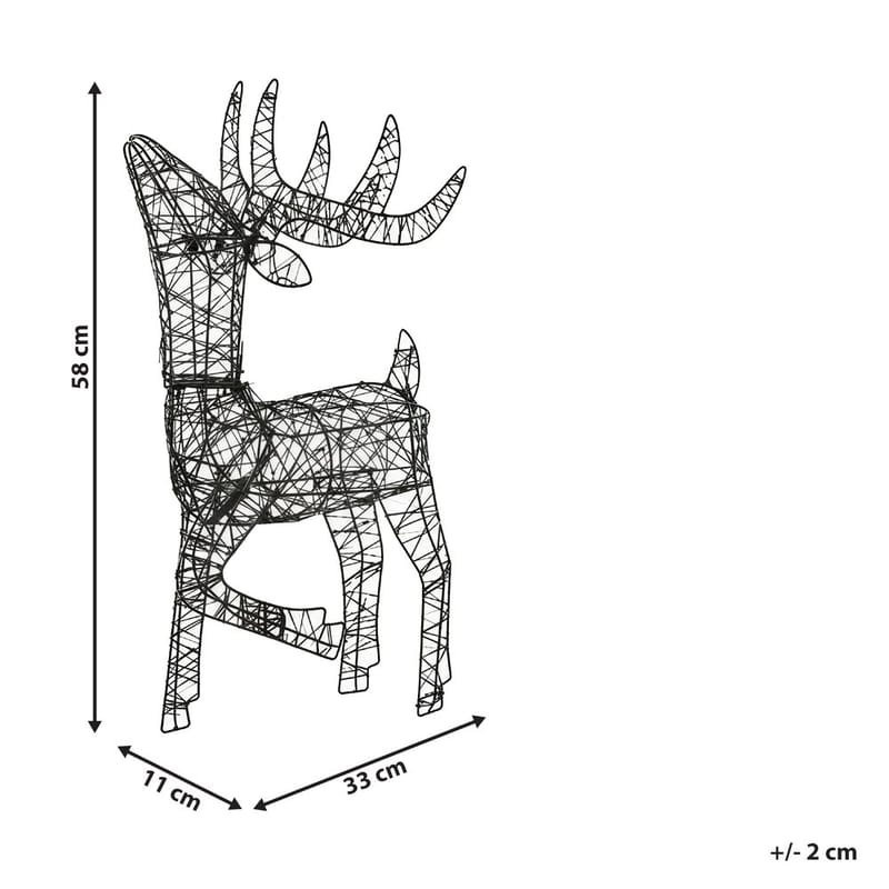 Utendørsdekorasjon Ravsjon - Belysning - Utendørsbelysning - Bordlampe utendørs