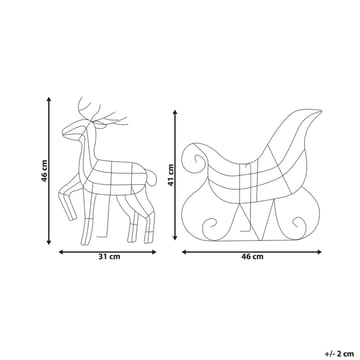 Utendørsdekorasjon Saija - Belysning - Utendørsbelysning - Bordlampe utendørs