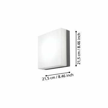 Utvendig vegg-/taklampe Sonella - Antrasitt - Belysning - Utendørsbelysning - Taklampe utendørs