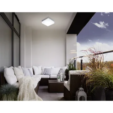 Utvendig vegg-/taklampe Sonella - Hvit - Belysning - Utendørsbelysning - Taklampe utendørs