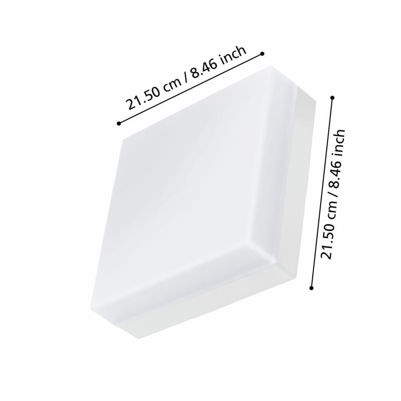 Utvendig vegg-/taklampe Sonella - Hvit - Belysning - Utendørsbelysning - Taklampe utendørs