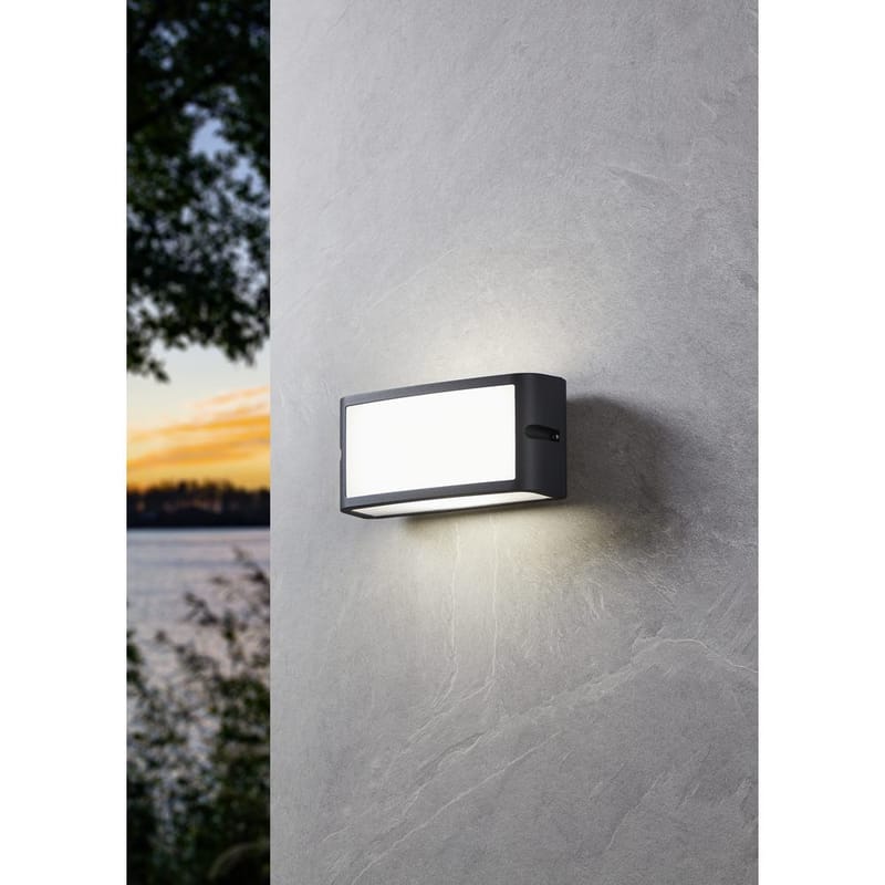 Utvendig vegglampe Camarda - Antrasitt - Belysning - Utendørsbelysning - Fasadebelysning & vegglykter